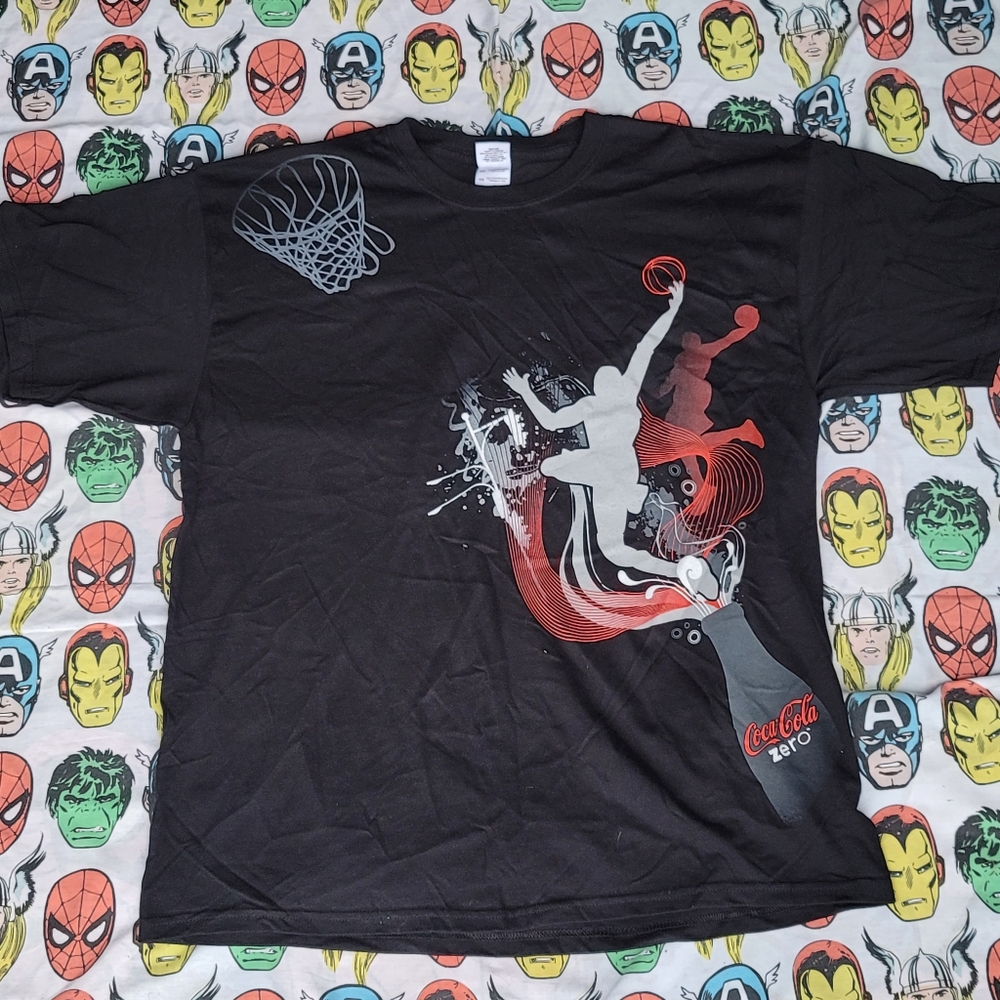 Coca-Cola Zero Basketball T Shirt